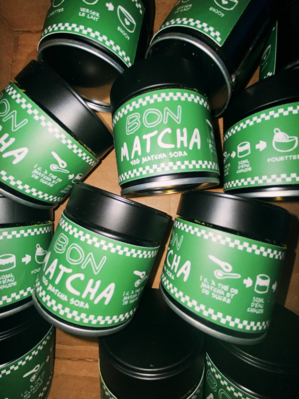 Canettes BonMatcha 40g - bonmatcha.com